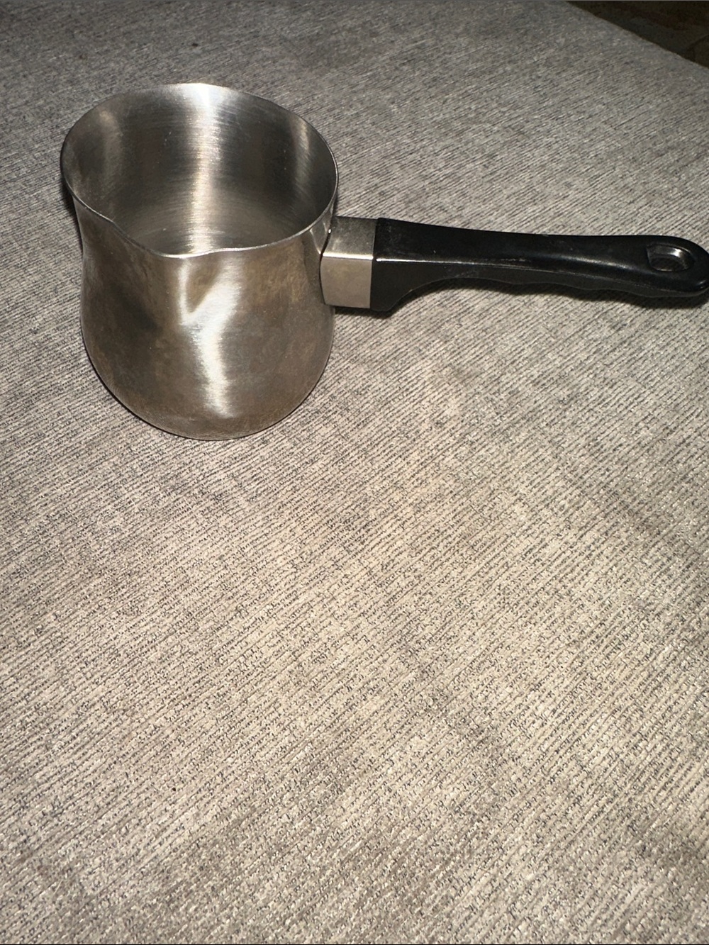 Uniware Stainless Steel Butter Melting Pot Small Sauce Warmer